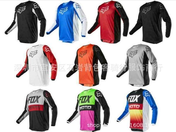

autumn cycling long men's summer short sleeve mountain bike cross country motorcycle suit, Black