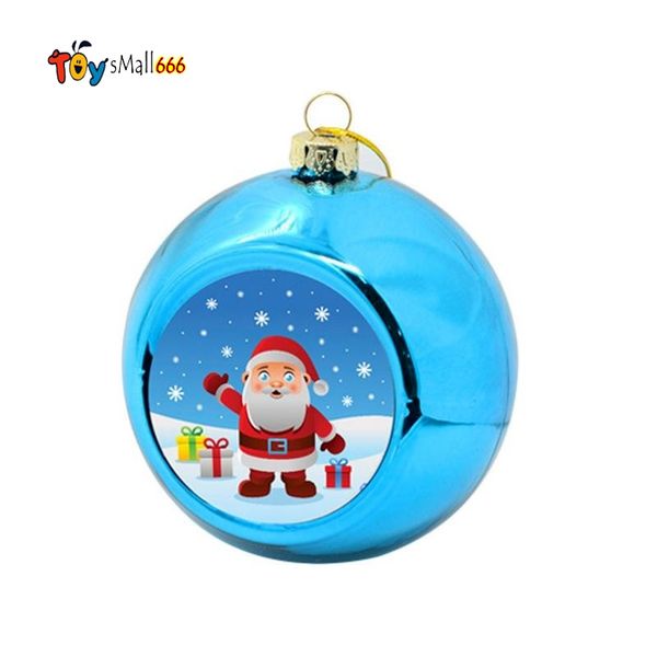 

8cm sublimation blanks christmas ball decorations for ink transfer printing heat press diy gifts craft xmas tree ornaments