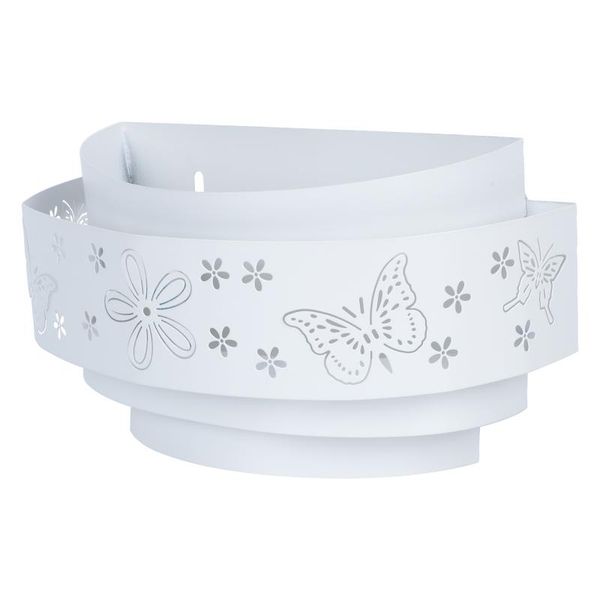 

wall lamp 1pc circular printing led light home romantic ceiling white