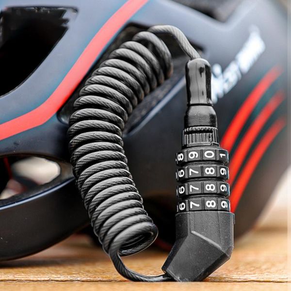 

bike locks west biking password combination lock cable tough security coded steel wiring bicycle safety accessories