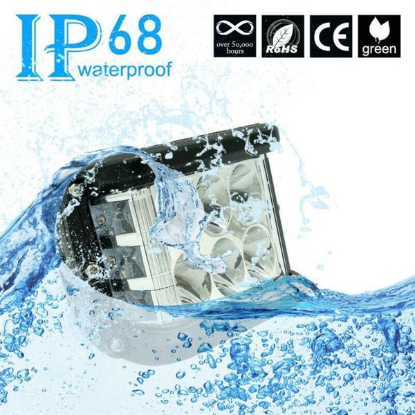 

working light 45w work 9000lm beam combo dc10-48v white+red durable