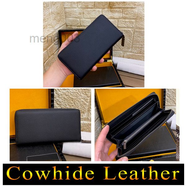 

wholesale classic standard wallet for men pu fashion damier long purse moneybag zipper pouch coin pocket note compartment organizer wallet