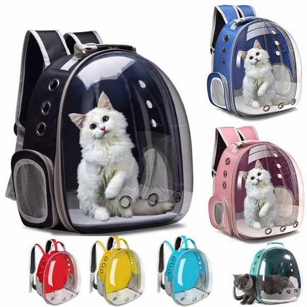 

backpack cat bag carrier bubble outdoor waterproof breathable space puppy dog for cats and small dogs