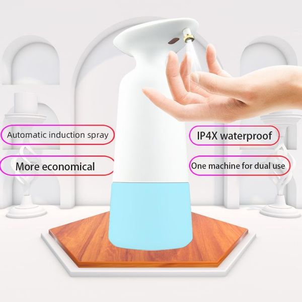 

touchless 3 type 350ml bathroom accessories smart product ir sensor uv sterilization automatic soap dispenser waterproof ipx4
