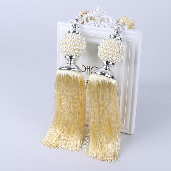 

other home decor 2021 real european bead ball pompon curtain hooks for hanging straps tying lanyard tassels lob accessories tieb