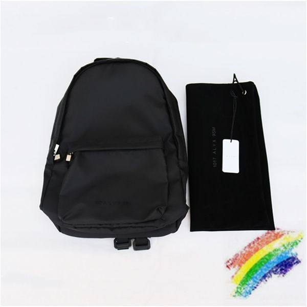 

alyx with dust bags labe backpacks men women 1:1 jacquard 1017 alyx 9sm bag outer pocket classic safety buckle c0226