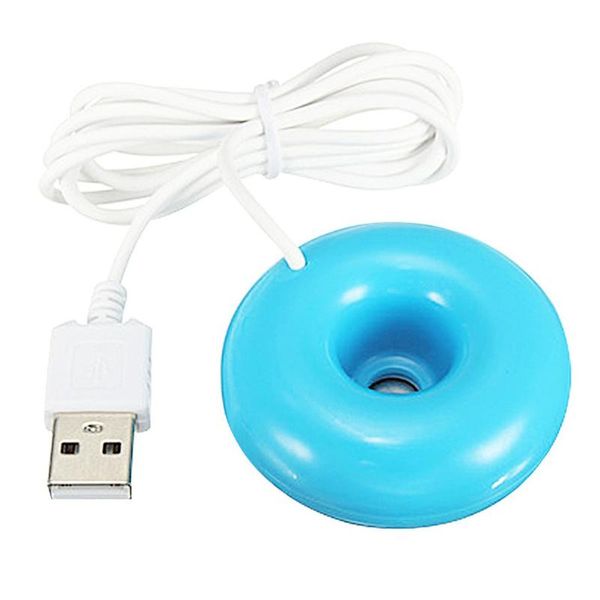 

air humidifier donut aroma lamp essential oil diffuser ornaments for home decoration room usb mini sprayer