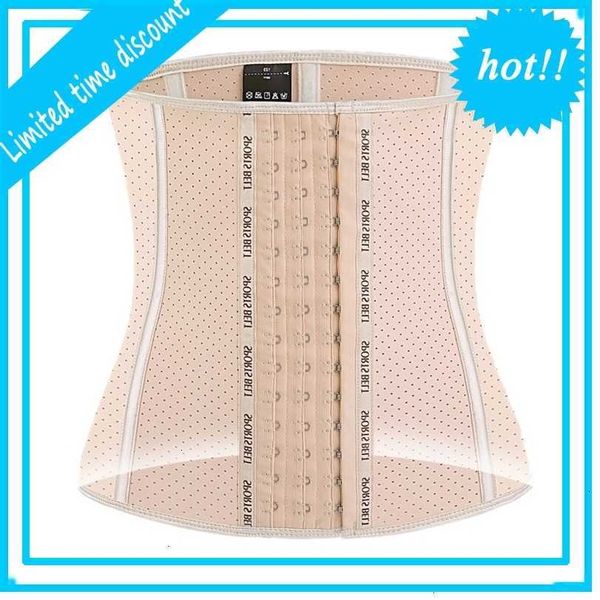 

2021 fitness postpartum abdomen belt sports lady rubber breathable girdle slimming steel bone corset body shape, Black;white