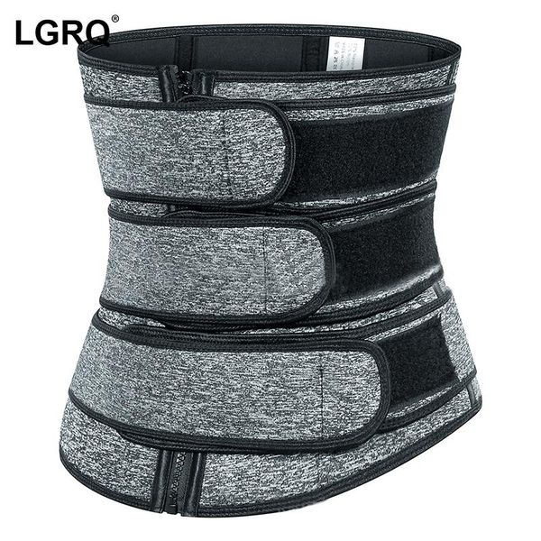 

women's shapers [lgrq] women corset belly slim sport fitness zipper body shaperwear fit fashion tide autumn winter 2021 19d2907, Black;white