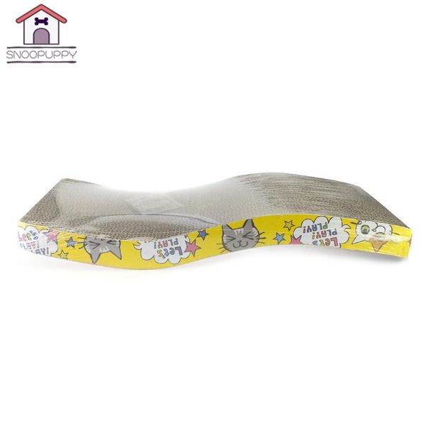 

cat furniture & scratchers corrugated scratcher for cats scratch board durable wood sisal scratching post toy products ly0004