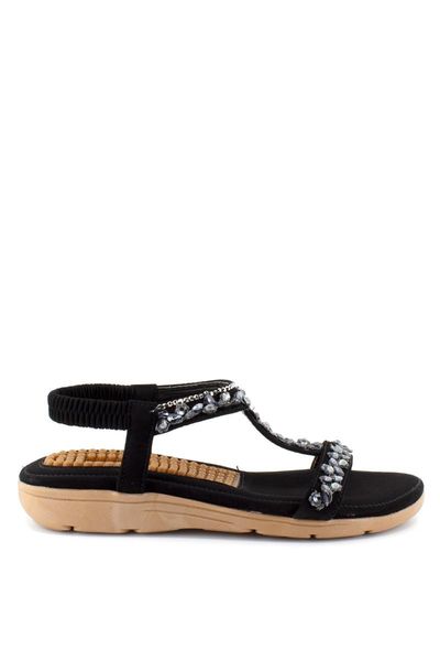 

sandals women's black 2316