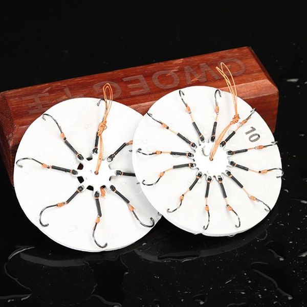 

fishing hooks 1pcs carp bait fishhooks for flap explosion string hook prevent winding pe lines with hose carbon steel pesca