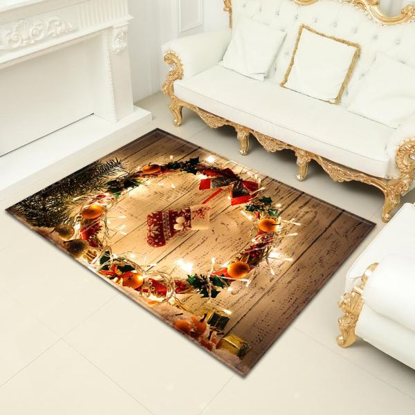 

carpets christmas bedroom living room carpet home hallway bedside children decoration 3d rug balcony tatami bathroom anti-slip floor mat