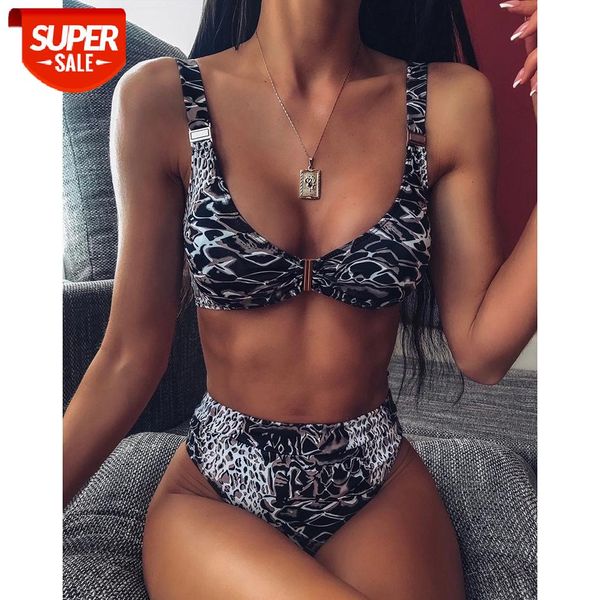 

new bikini 2020 swimsuit women swimwear push up high waist bikinis set female black swimming for bathing suit women biquini #qb81, White;black