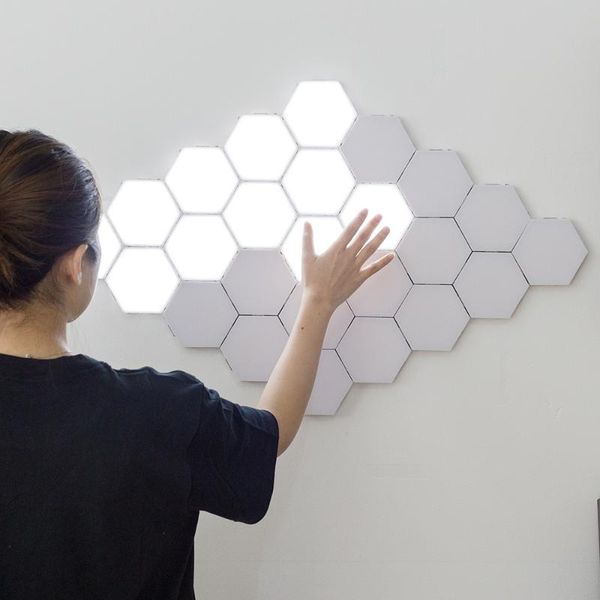 

night lights modern touch light sensitive lighting led quantum lamp modular lamps magnetic diy indoor decoration