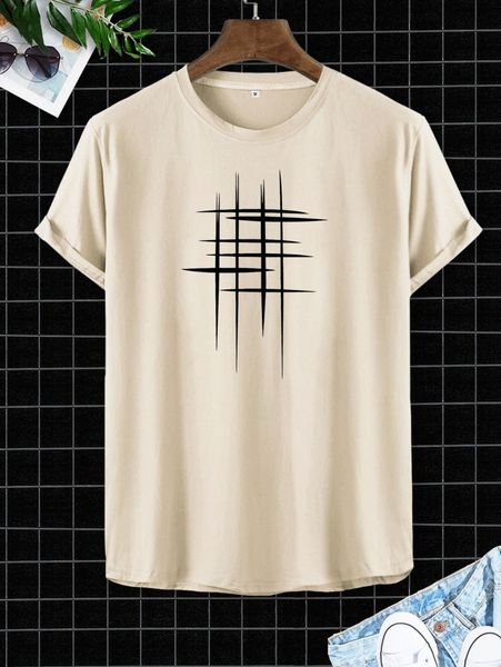 

men graphic round neck tee i0vx#, White;black