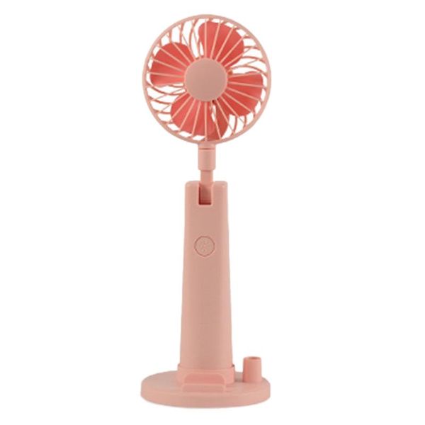 

electric fans usb rechargeable folding mirror mobile phone holder mini fan portable handheld outdoor small