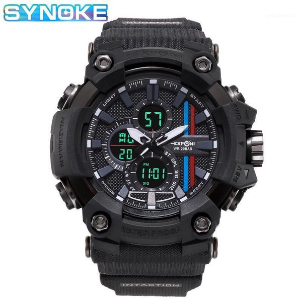 

military man watch sports waterproof style men's led digital watches alarm chronograph relojes hombre wristwatches, Slivery;brown