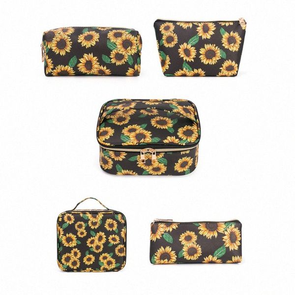 

multifunctional cosmetic makeup travel wash bag fashion toiletry storage pouch portable organizer make up case handbag k5hb#