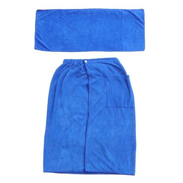

towel 1pc men bath blanket wearable skirt robe