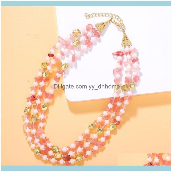 

necklaces & pendants jewelrydvacaman handmade beaded bib statement necklace women bohemian layered chunky choker necklace&pendants bridal je, Golden;silver