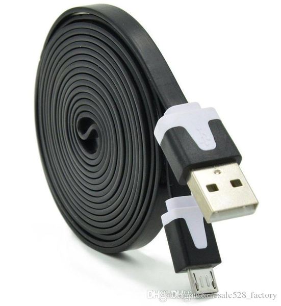 

1m 3ft colorful noodle micro usb flat micro usb cable noodle colorful cable charger cord for samsung htc lg