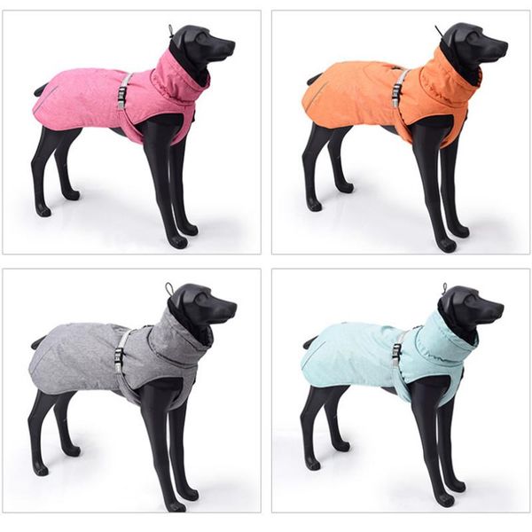 

dog apparel pet clothes outdoor cold-proof waterproof reflective coat windproof warm thick for medium large dogs autumn winter