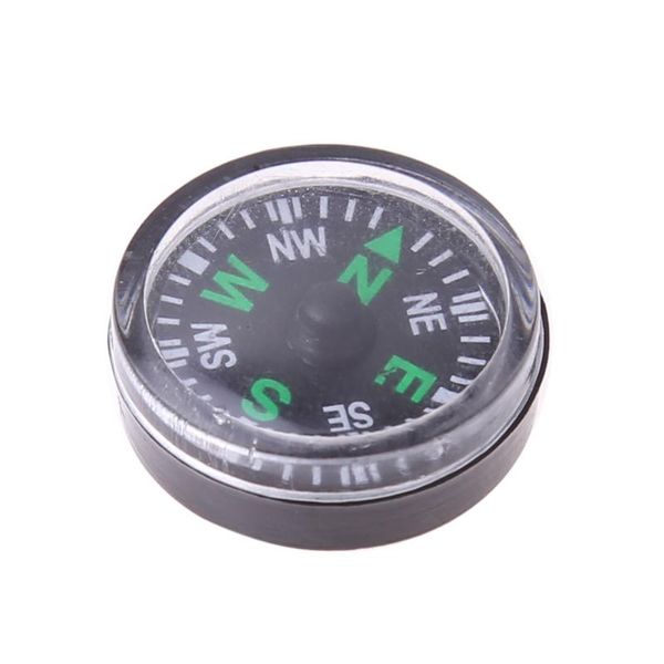 

outdoor gadgets 12pcs portable mini precise compass practical guider for camping hiking north navigation survival button design