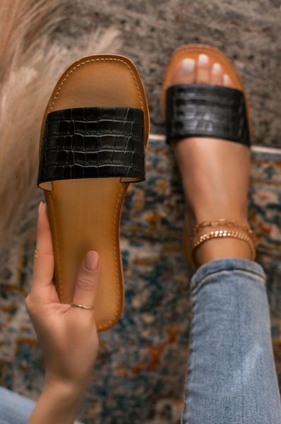 

2021women flat sandals leather slippers summer 2021 flat heels beach casual slides shoes ladies outdoor sandals flip flops muter, Black