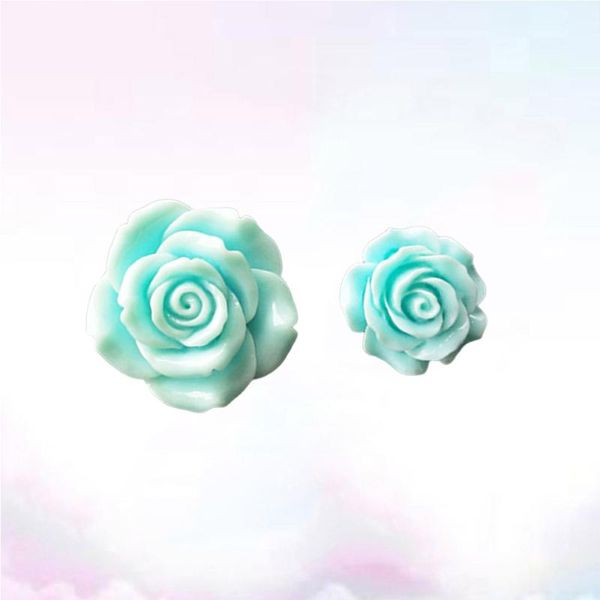 

car air freshener 1 pair of clip style perfume base rose shape aromatherapy diffuser auto vehicle inner dashboard decoration fes