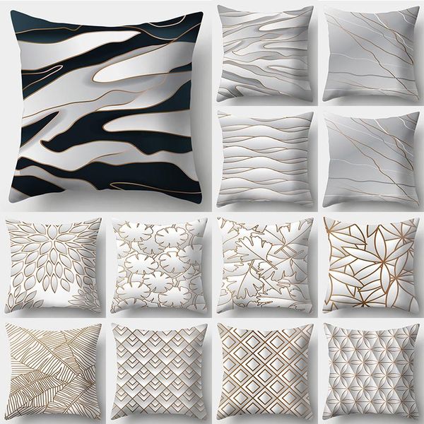 

cushion/decorative pillow simple fashion gradient texture pattern cushion cover 45x45cm polyester decorative pillowcase sofa bed fall decor