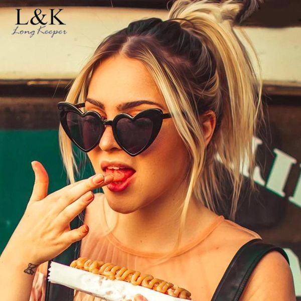 

outdoor eyewear fashion women heart shapes sunglasses female oversize black sun glasses brand design mirror anti glare eyeglasses oculo