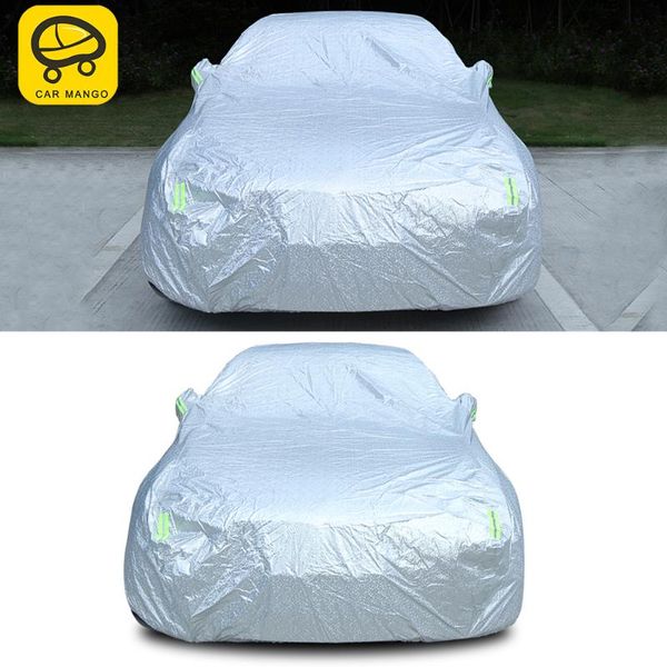 

car covers carmango accessories waterproof outdoor sun protection dust rain snow protector for 5 series g30 2021-2021