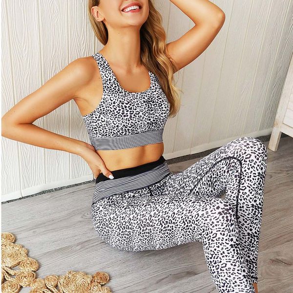 

2 piece push up leggings and beha yoga set training suit for women workout gym sets women's sports clothing #2, Gray