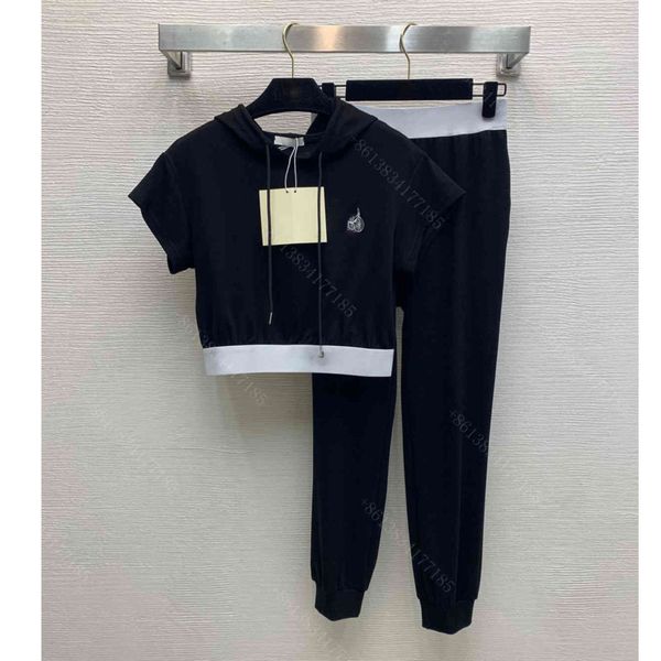 

2021ss brand women tracksuit cotton logo fashion hoodies pants 2 piece suit autumn designer sports suit long sleeve running fitness female s, White