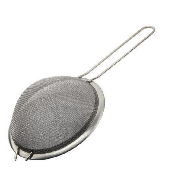 

stainless steel fine mesh strainer colander flour sieve with handle juice and tea strai jllqhx xmh_home