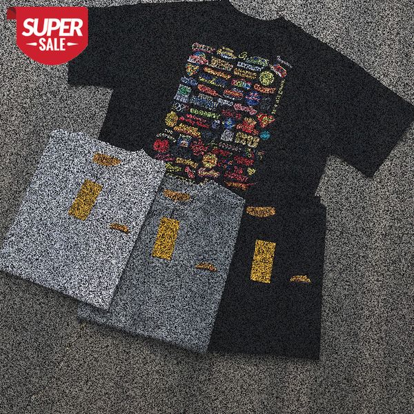 

ssxoxogoodboy korean version of  plus oversize short-sleeved t-shirt long-sleeved #kb5c, Black