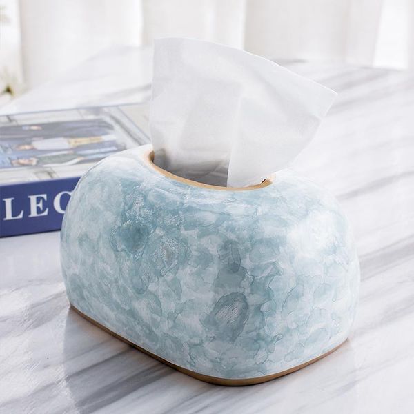 

tissue boxes & napkins year europe ceramic canister antique noble home decoration storage holder box wedding gift