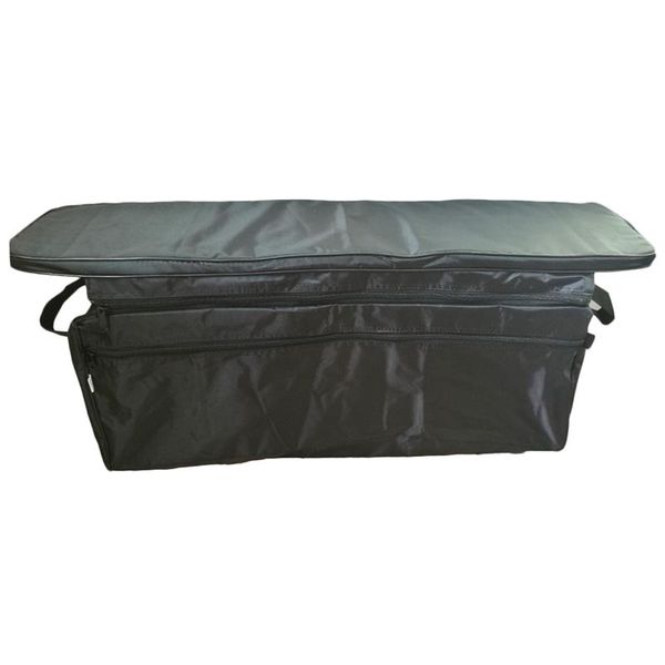

canoe inflatable boat seat storage bag with padded seat cushion