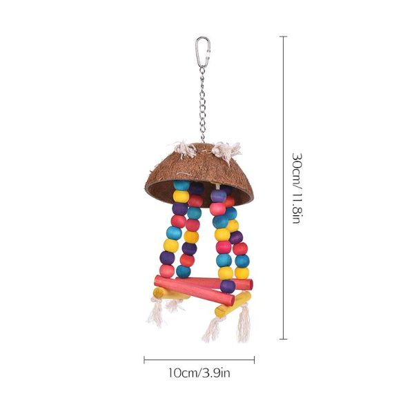 

other bird supplies parrot toys color perch hanging swing chew toy wood cage accessories stand for parrots birds