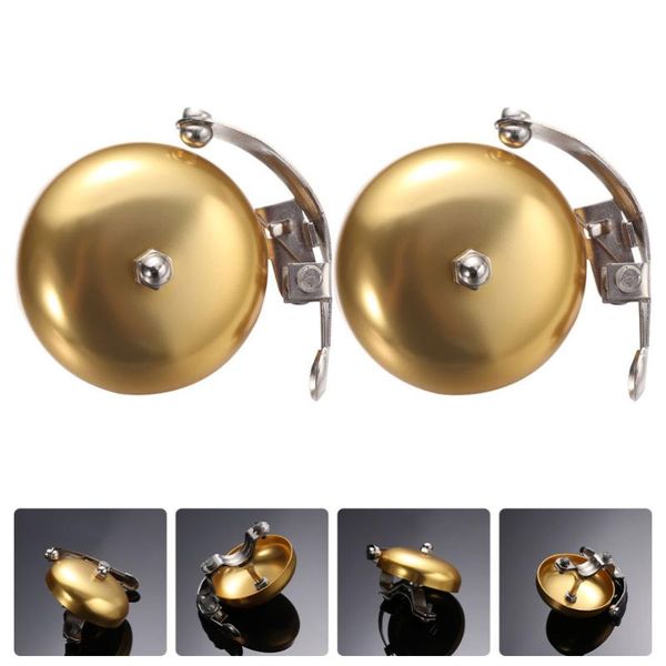 

bike horns 2pcs road folding bikes retro bells riding accessories for mountain