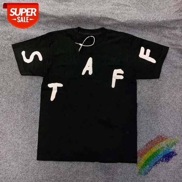 

3d foam travis scott festival astroworld cactus jack staff t-shirt men women 1:1 t shirt summer tee t-shirt #3r8d, White;black