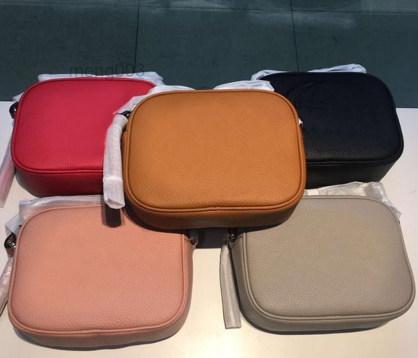 

5 colours handbags soho disco bag genuine leather tassel zipper shoulder bags women crossbody bag handbag come with box