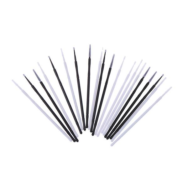 

false eyelashes 100pcs disposable eyebrow brush mascara wand applicator spoolers eye lashes make up brushes