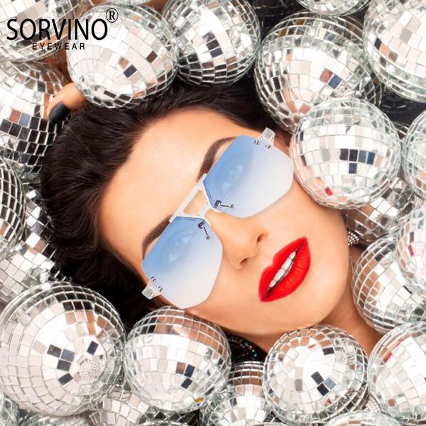 

sunglasses vintage geometric rimless pilot gray ant men retro women clear lens glasses y15, White;black
