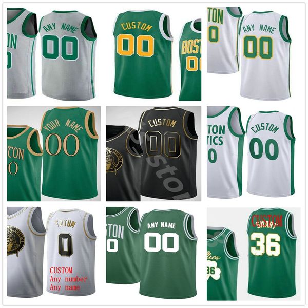 

custom screen printed 11 payton pritchard 37 semi ojeleye 4 carsen edwards 99 tacko fall 26 aaron nesmith man women kids basketball jerseys, Black