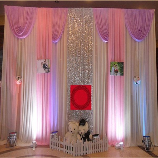 

party decoration wedding 3mx6m backdrop stage curtain background the arrangement