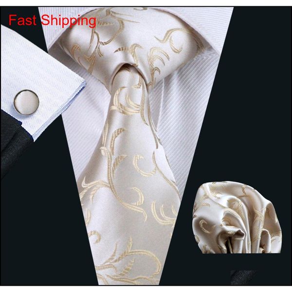 

mens tie set gold hankerchief cufflinks set for men meeting business casual party necktie ja qylaqu mj_fashion, Black;blue