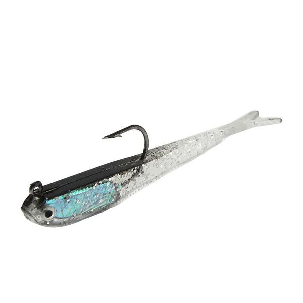 

new holographic flash split tail shad baitfish forked-tail bait 7.5cm 6.5g 10pc/lot soft rubb jllasn sport777