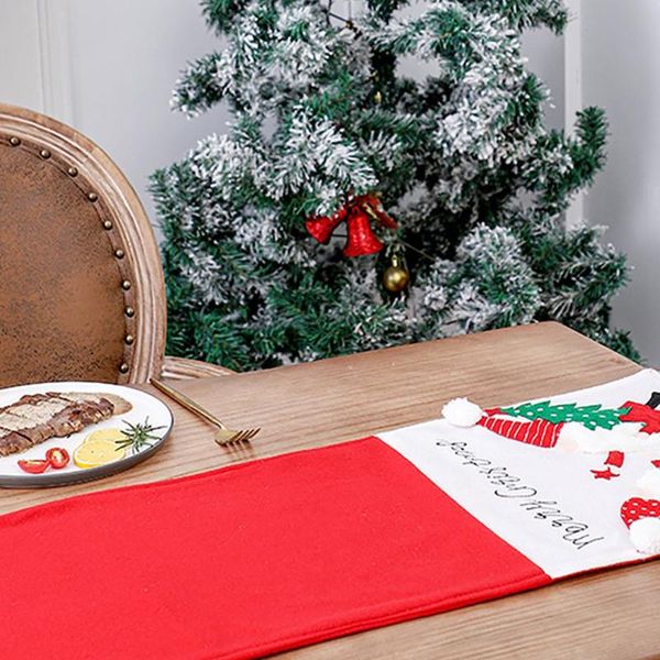 

mats & pads decoration banquet tablecloth christmas year party table mat tree elk lattice set